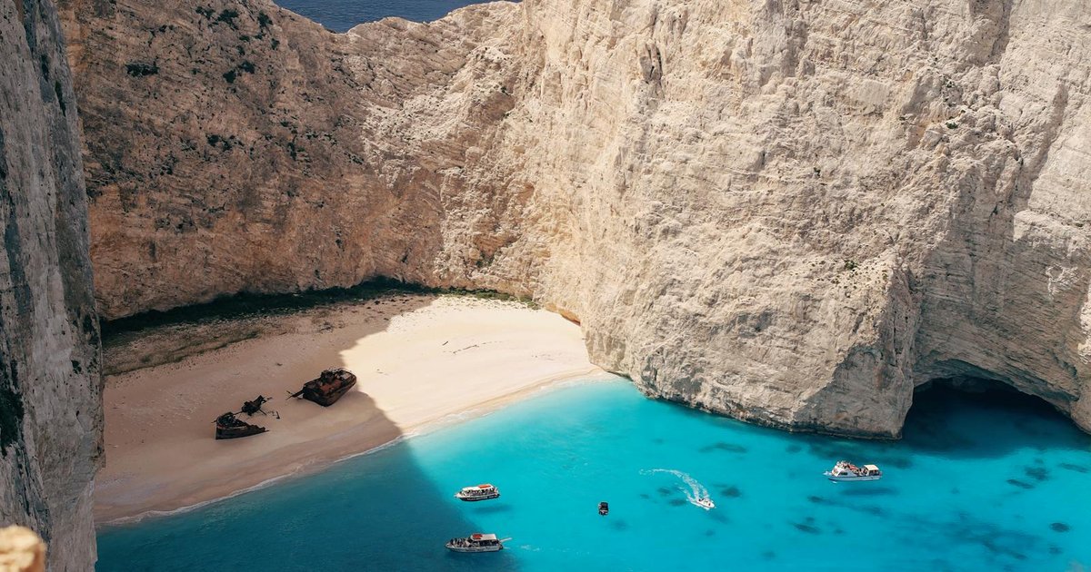 Hidden Beaches in Corfu Only Accessible by Boat